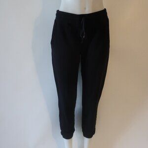 Womens Beyond Yoga Black Jogger Sweatpants M